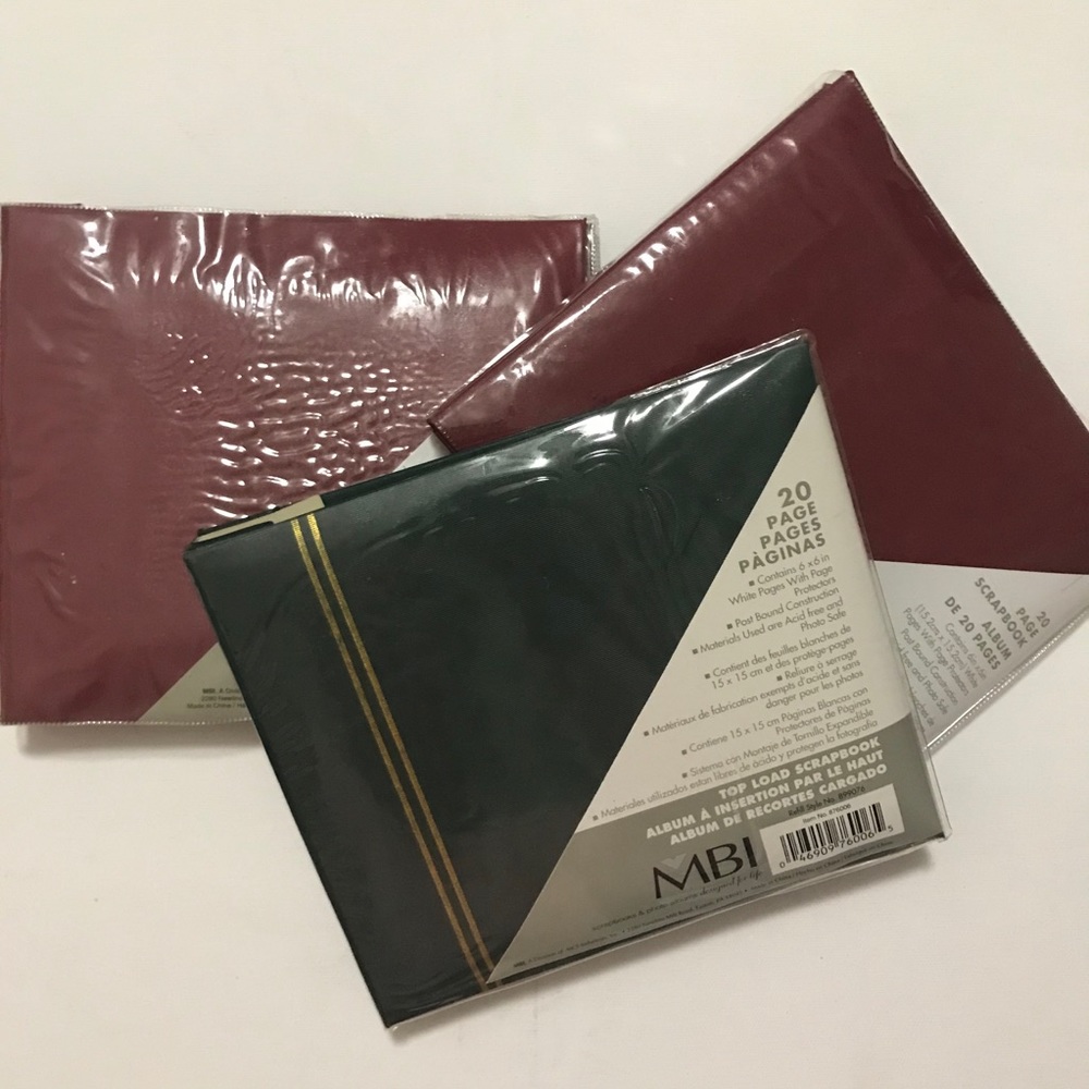 NWT MBI Top Load Scrapbook Albums - Bundle Of 3 - Picture 3 of 5